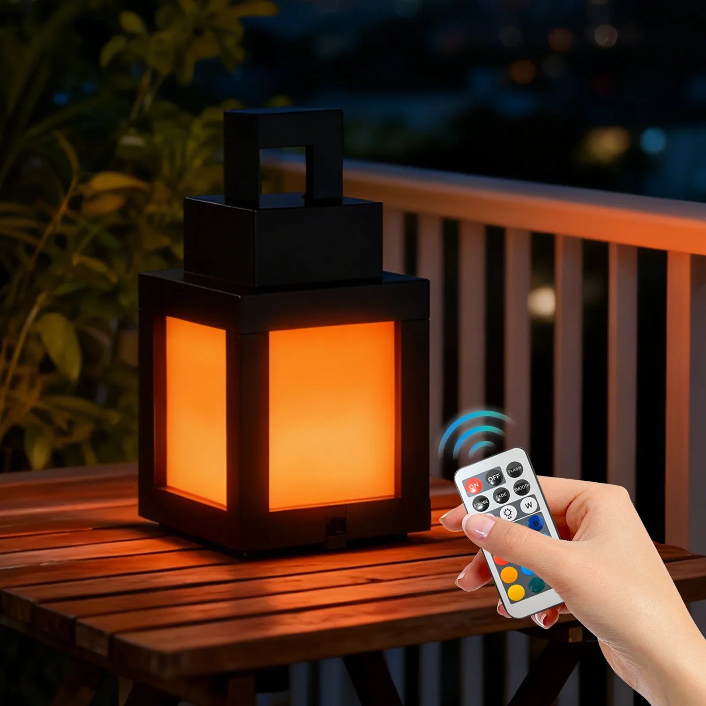 Pixel Block Lantern