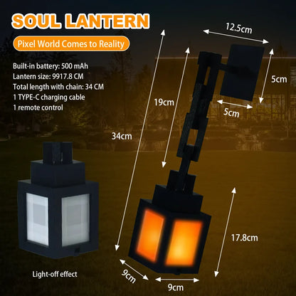 Pixel Block Lantern